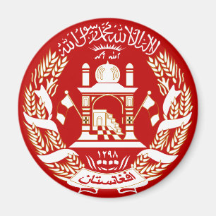 Afghanistan-Wappen Magnet
