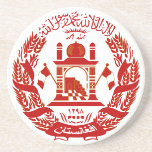 Afghanistan-Wappen Untersetzer