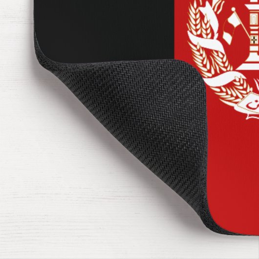 afghanistanisches Flaggenmousepad Mousepad (Ecke)