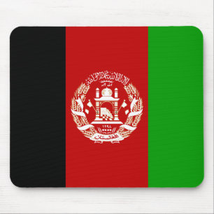 afghanistanisches Flaggenmousepad Mousepad