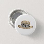 Afikoman Afikomen Detective. Matzah Passover Gesch Button (Vorne & Hinten)