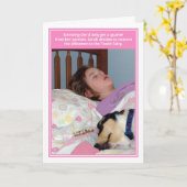 Afikomen Ransom Tooth Fairy Passover Card Karte (Gelbe Blume)