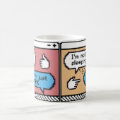 AFK Gamer Pixel Art Mug – Funny Retro Kaffeetasse (Mittel)