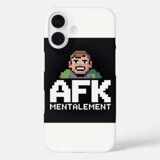 AFK Mental Chibi Gamer Pixel Art iPhone 16 Hülle