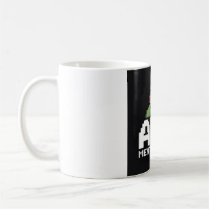 AFK Mental Chibi Gamer Pixel Art Kaffeetasse