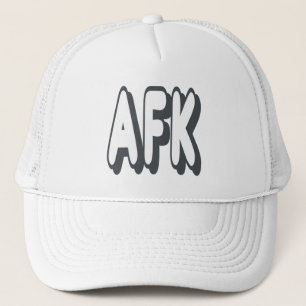 AFK - weg von der Tastatur Truckerkappe