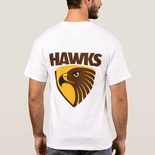 AFL HAWTHORN FOOTBALL CLUB T - SHIRT (Rückseite)