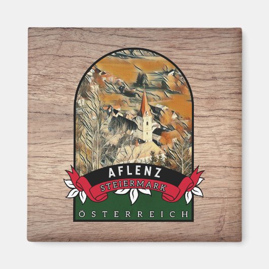Aflenz Steiermark Souvenir Magnet (Vorne)
