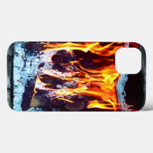 AflFlamme Case-Mate iPhone Hülle (Rückseite (Horizontal))