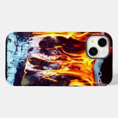 AflFlamme Case-Mate iPhone Hülle (Rückseite (Horizontal))