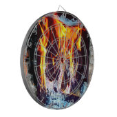AflFlamme Dartscheibe (Vorderseite Links)