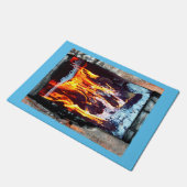 AflFlamme Fußmatte (Schrägansicht)