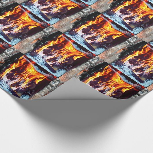 AflFlamme Geschenkpapier (Ecke)