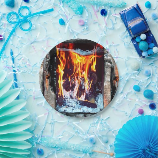 AflFlamme Pappteller (Party)