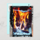 AflFlamme Postkarte (Vorne/Hinten)