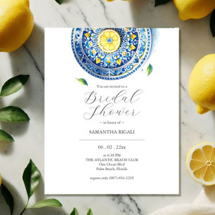 Afordable Bridal Dusche Einladungen Citrus Flyer