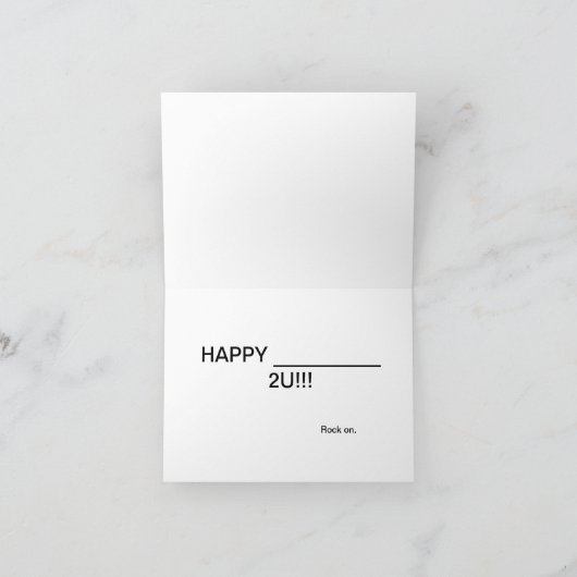 AFR All-Ockall SuperCard Karte (Innenseite)