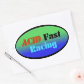 AFR SuperSticker Ovaler Aufkleber (Umschlag)