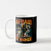 Afraid Of Women Funny Alpha Wolf Meme Cringe Men D Kaffeetasse (Links)