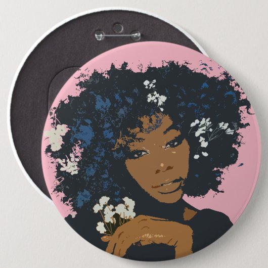 Afri4 Button (Vorne & Hinten)