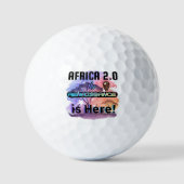 Africa 2.0: The Renaissance is Here | Golf Balls Golfball (Vorderseite)
