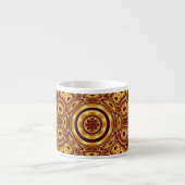 Africa Abstrakt Art Pattern Espressotasse (Vorderseite)