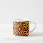 Africa Abstrakt Art Pattern Espressotasse (Rechts)