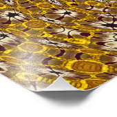 Africa Abstrakt Art Pattern Fotodruck (Ecke)