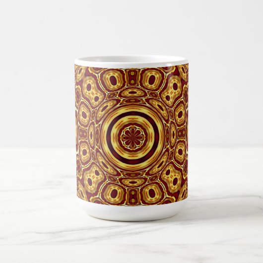 Africa Abstrakt Art Pattern Kaffeetasse (Mittel)