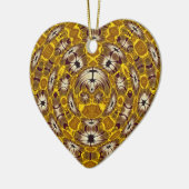 Africa Abstrakt Art Pattern Keramik Ornament (Links)