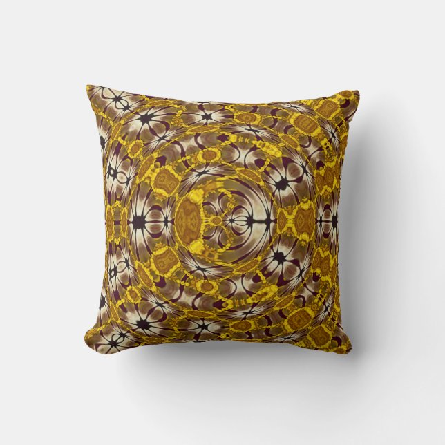 Africa Abstrakt Art Pattern Kissen (Vorderseite)