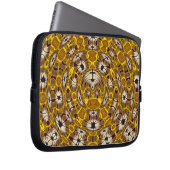 Africa Abstrakt Art Pattern Laptopschutzhülle (Vorne Rechts)