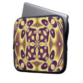 Africa Abstrakt Art Pattern Laptopschutzhülle (Vorderseite Links)