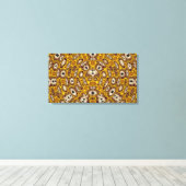 Africa Abstrakt Art Pattern Leinwanddruck (Insitu (Holzboden))