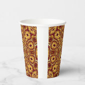 Africa Abstrakt Art Pattern Pappbecher (Rechts)