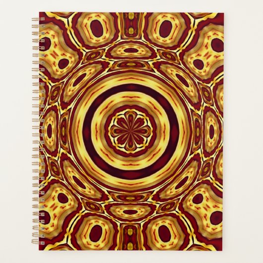 Africa Abstrakt Art Pattern Planer (Vorderseite)