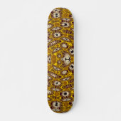 Africa Abstrakt Art Pattern Skateboard (Vorne)