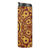 Africa Abstrakt Art Pattern Thermosbecher (Nach rechts gedreht)