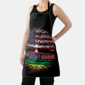 Africa African US American USA United States Tree Schürze (InSitu)