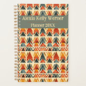 Africa Amhara Ethiopia Boho Folklore Fiesta Planer (Vorderseite)