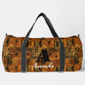 Africa Amhara Ethiopia Geometric Ethnic Pattern 13 Duffle Bag (Vorderseite)