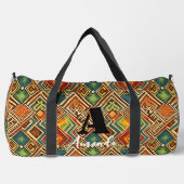 Africa Amhara Ethiopia Geometric Ethnic Pattern 16 Duffle Bag (Vorderseite)