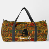 Africa Amhara Ethiopia Geometric Ethnic Pattern 17 Duffle Bag (Vorderseite)