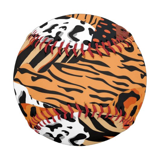 Africa Animal Print Baseball (Vorderseite)