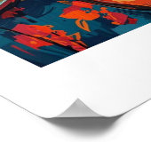 Africa Art Print Poster (Ecke)