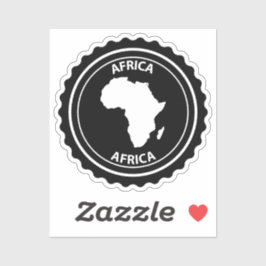 Africa Aufkleber