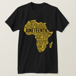 Africa Black History Black Lives Matter Juneteste T-Shirt