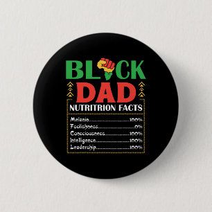 Africa Black Vater Nutrition Facts Melanin Conscie Button
