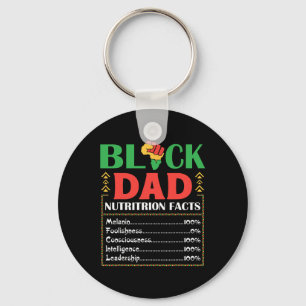 Africa Black Vater Nutrition Facts Melanin Conscie Schlüsselanhänger