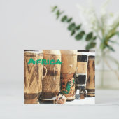 Africa Bongos Postcard Postkarte (Stehend Vorderseite)